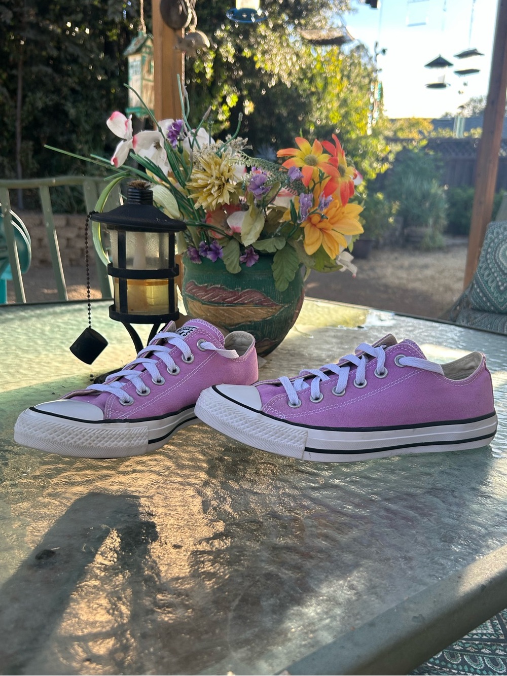Converse Chuck Taylor All Star Fuchsia Glow Low Top Sneakers Women’s 8